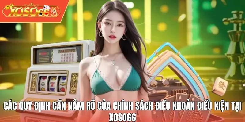 Các quy định cần nắm rõ của chính sách điều khoản điều kiện tại XOSO66