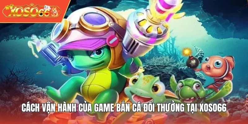 Cách vận hành của game Bắn Cá Đổi Thưởng tại XOSO66