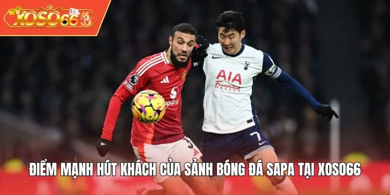 Điểm mạnh hút khách của sảnh Bóng Đá SAPA tại XOSO66