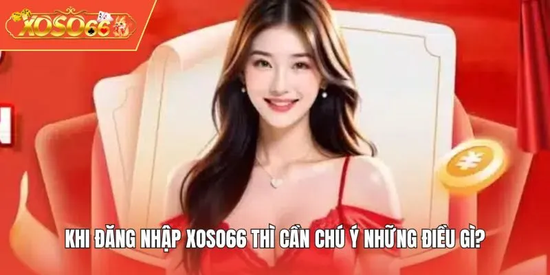 Khi đăng nhập XOSO66 thì cần chú ý những điều gì?