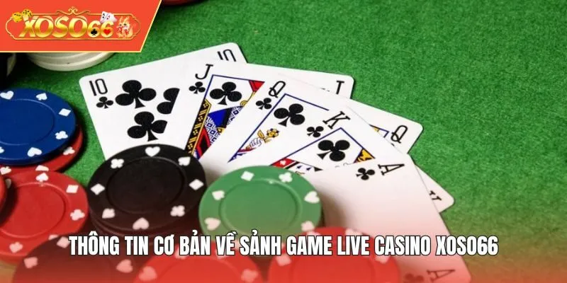 Thông tin cơ bản về sảnh game Live Casino XOSO66